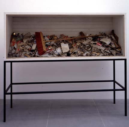 Joseph Beuys, Ausfegen (Sweeping Up), 1972–85 René Block Collection in deposit of Neues Museum in Nürnberg Photo credit- Annette Kradisch © DACS 2005
